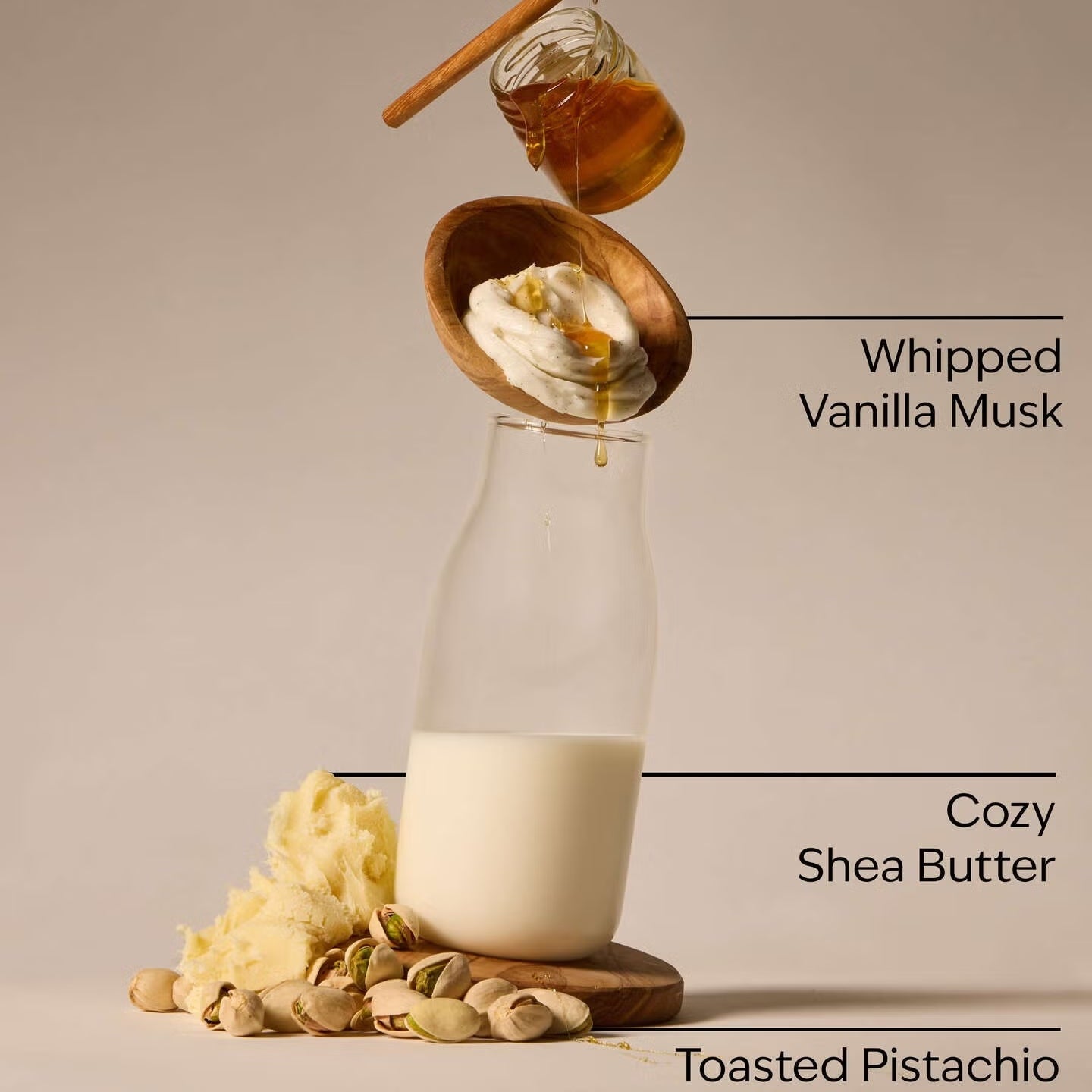 Pistachio, Milk & Honey Single Wick Candle