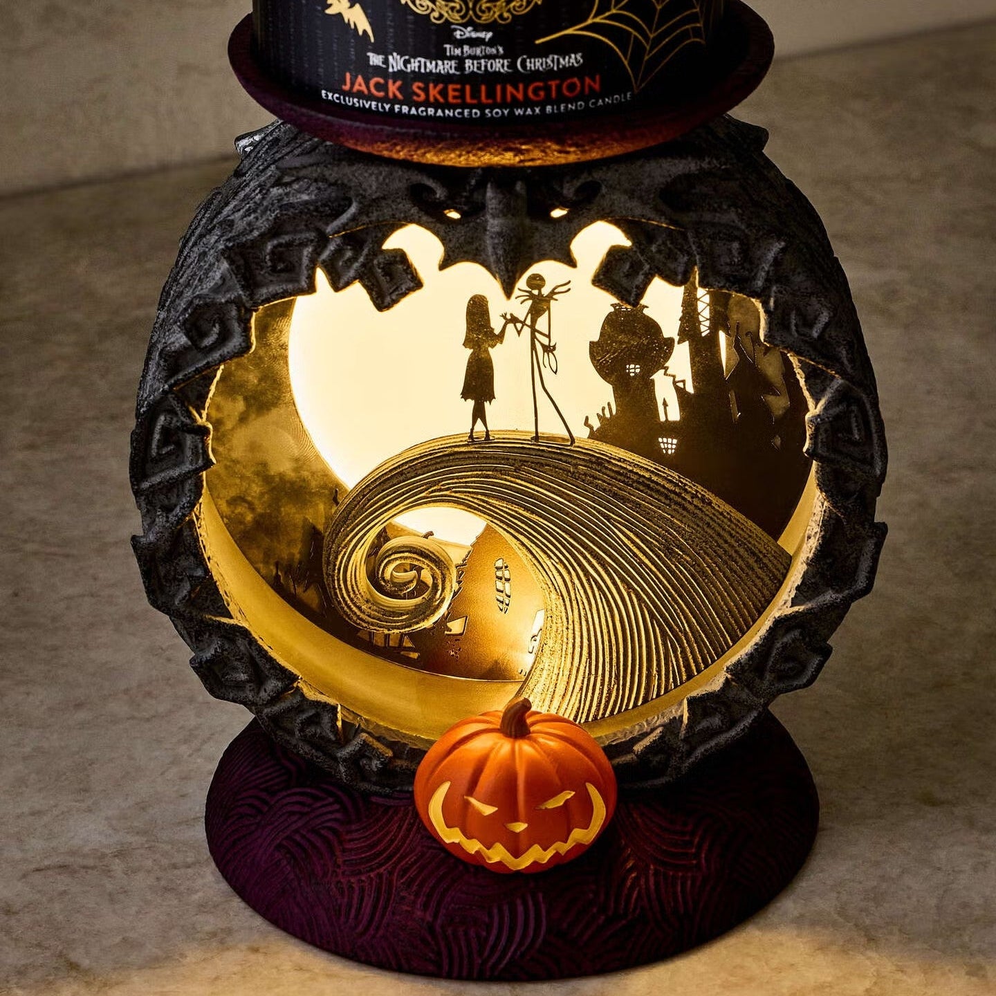 Spiral Hill Light-Up Pedestal 3-Wick Candle Holder | PREVENTA