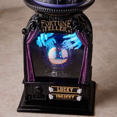 Light-up Glow-in-the-Dark Fortune Telling Pedestal 3-Wick Candle Holder | PREVENTA