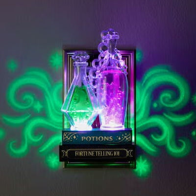 Potion on Books Projector Nightlight Wallflowers Fragrance Plug | PREVENTA