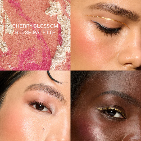 r.e.m. beauty x Wicked: For Good Cherry Blossom Blush Palette - Coral | PREVENTA