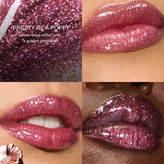 For Good Poppy Plumping Lip Gloss - Pretty As A Poppy