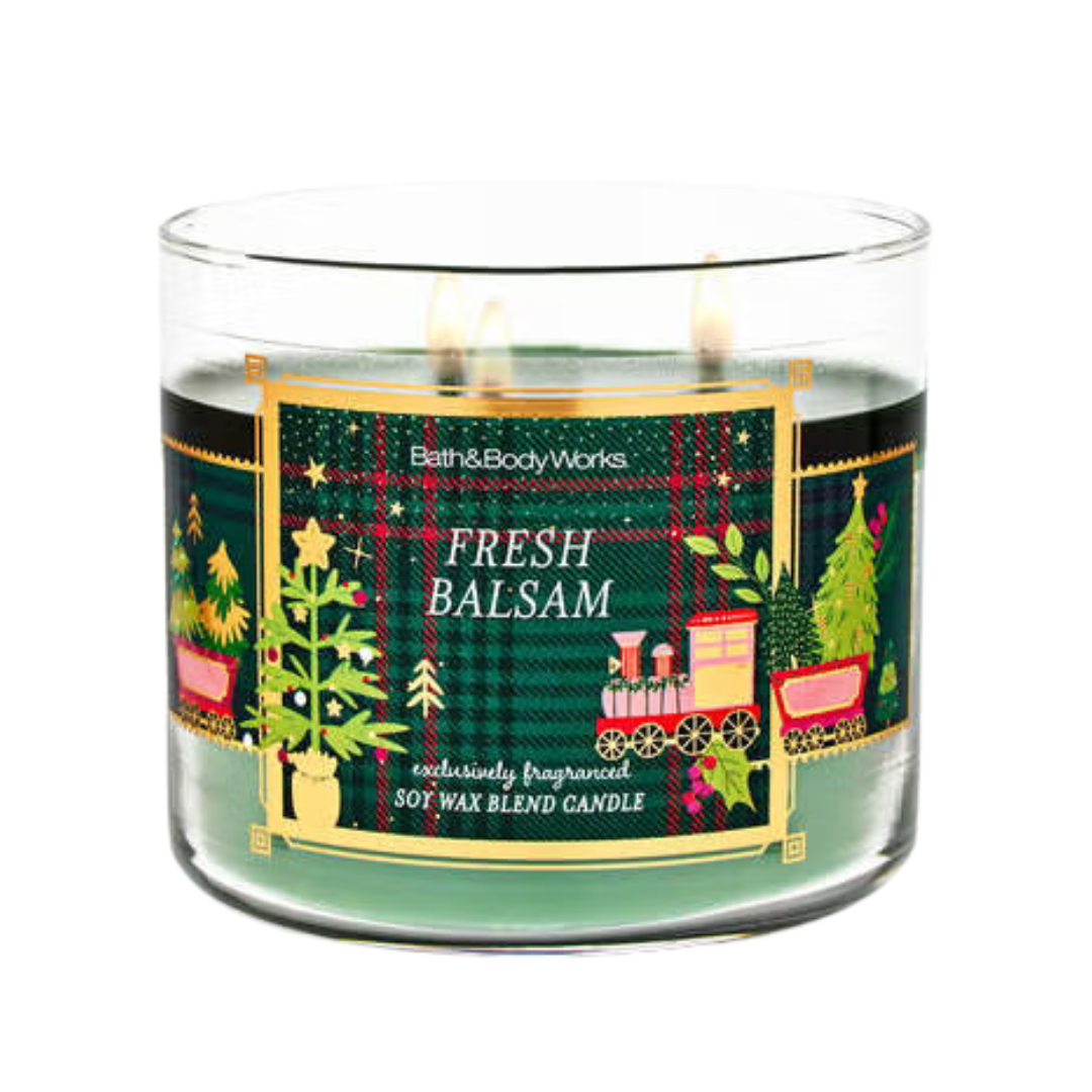 Fresh Balsam 3-Wick Candle