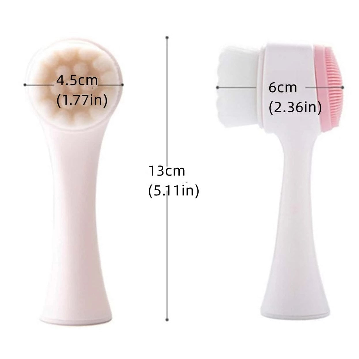 Cepillo de Limpieza Facial 2 en 1