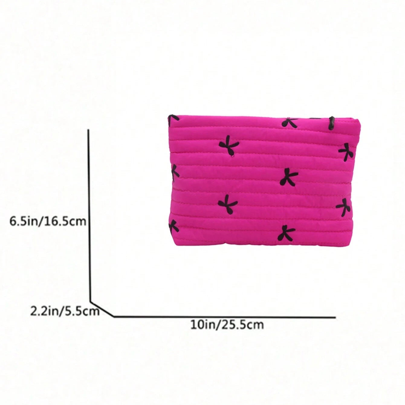 Rosa & Moños Makeup Bag