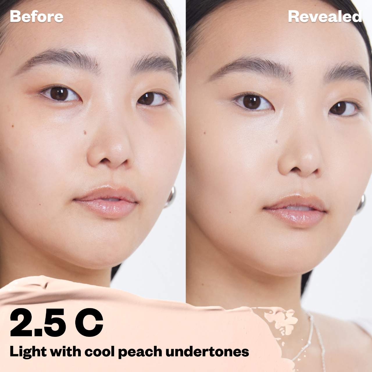 Revealer Super Creamy + Brightening Concealer with Caffeine & Hyaluronic Acid | PREVENTA