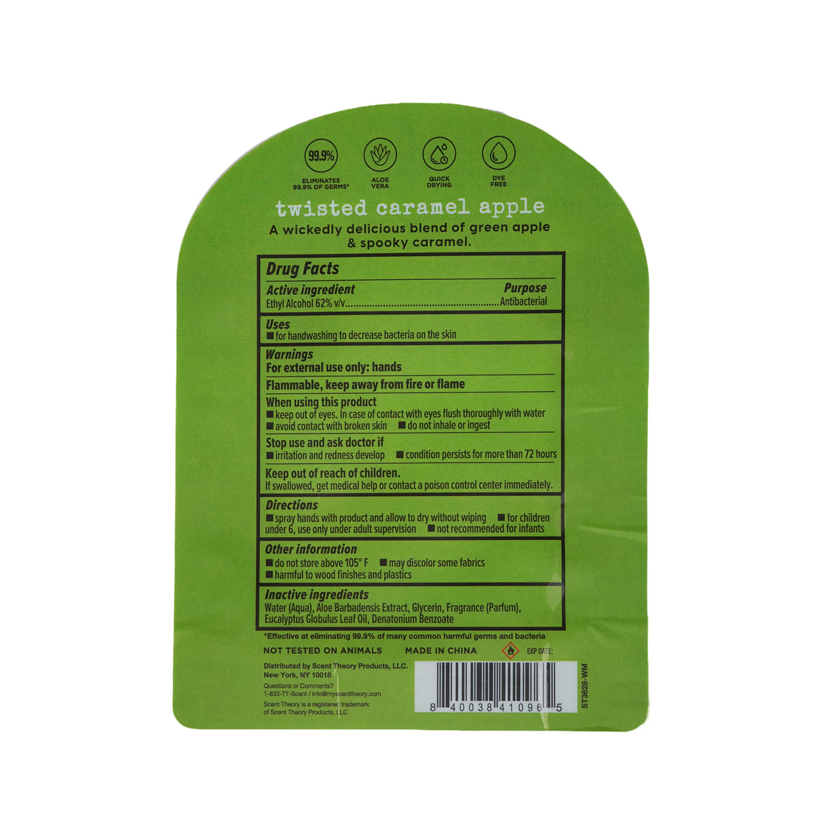 Twisted Caramel Apple Hand Sanitizer Spray