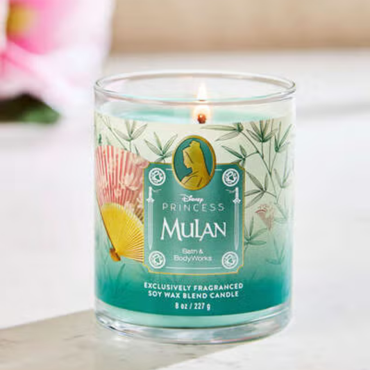 Mulan Single Wick Candle
