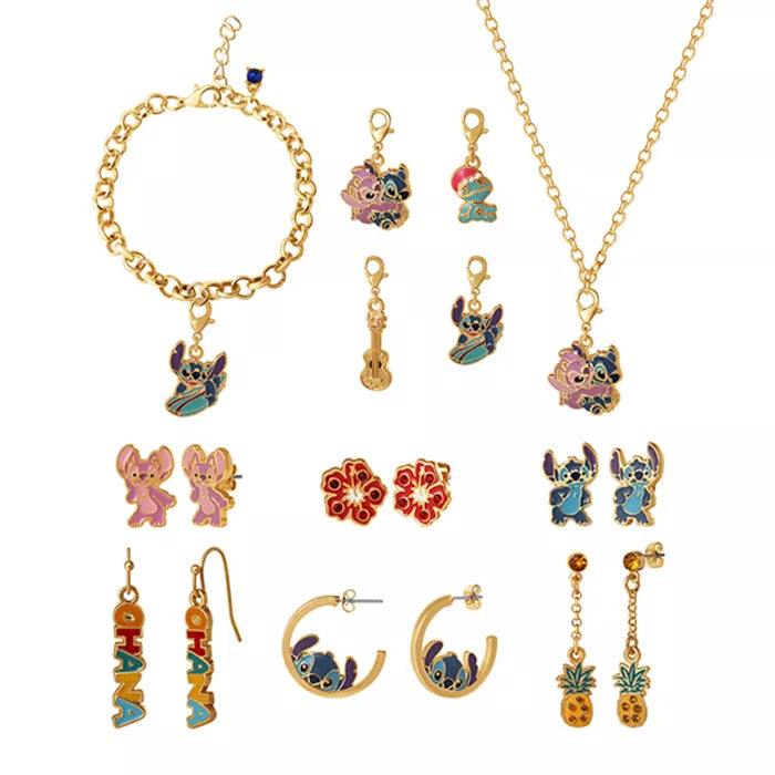 Stitch Jewelry Calendar Advent Gift Set: Earrings, Necklace, Bracelet & Charms Mix & Match Christmas | PREVENTA