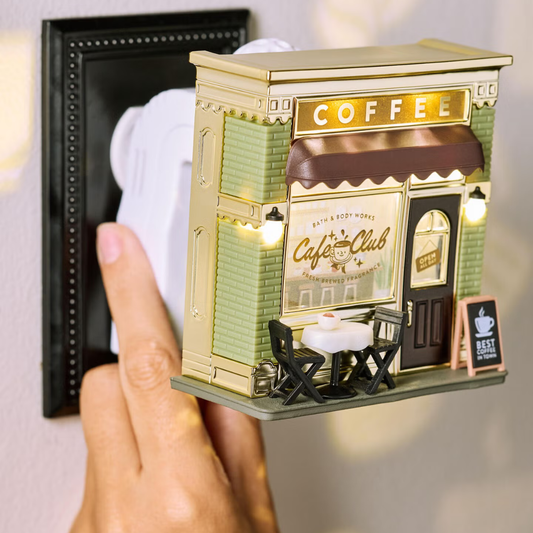 Coffee Shop Projector Nightlight Wallflowers Fragrance Plug