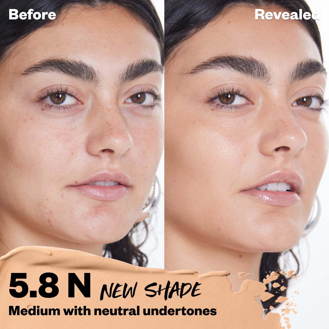 Revealer Super Creamy + Brightening Concealer with Caffeine & Hyaluronic Acid | PREVENTA