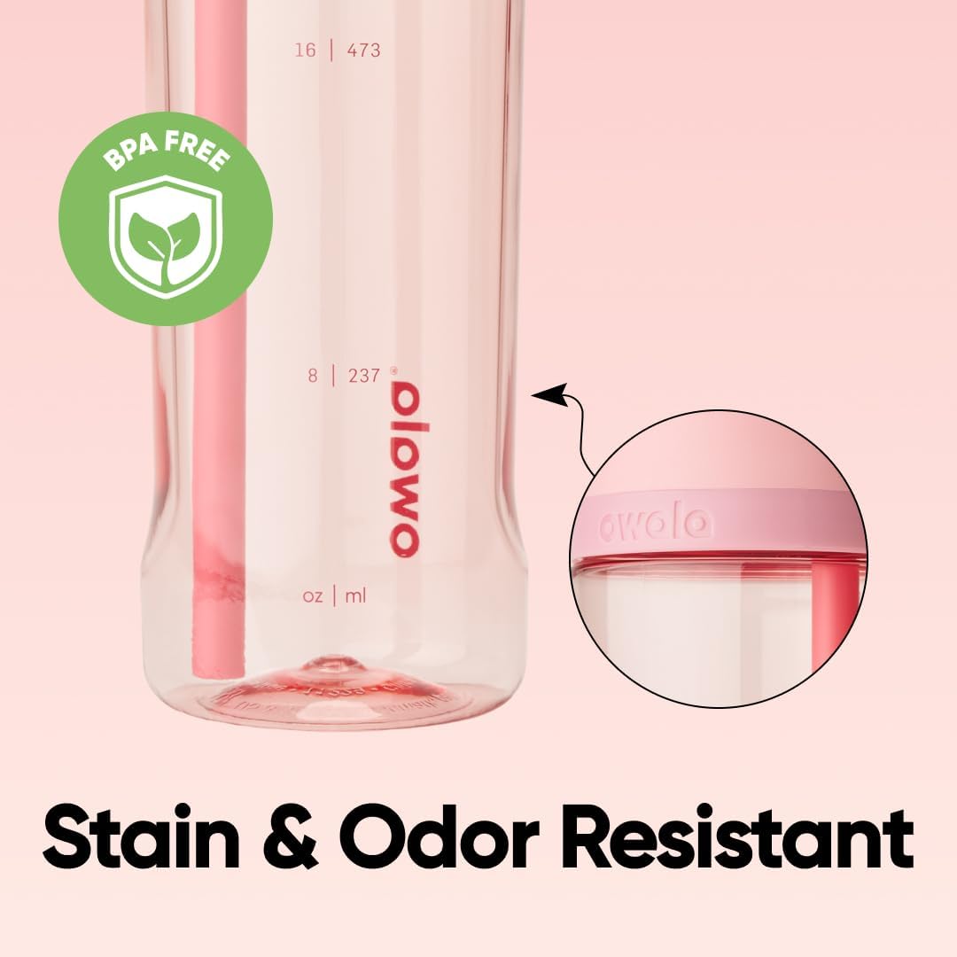 FreeSip® Clear Tritan 25oz - Rose Quartz