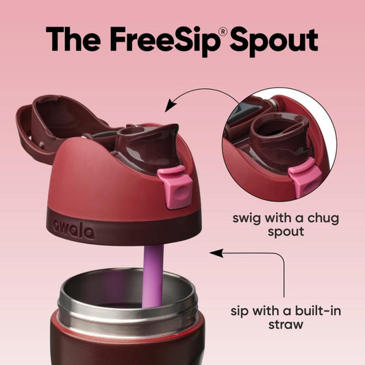 FreeSip® 24oz - Black Cherry | PREVENTA