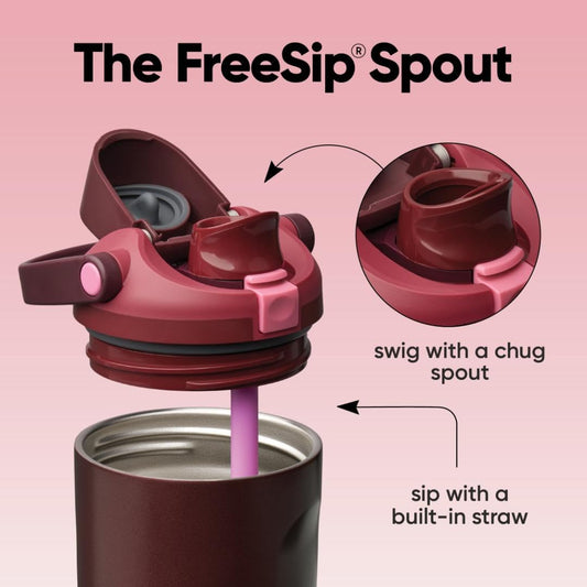 FreeSip® Sway 40oz - Black Cherry | PREVENTA