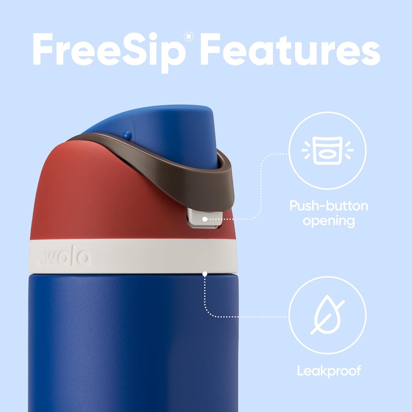 FreeSip® 24oz - Captain America