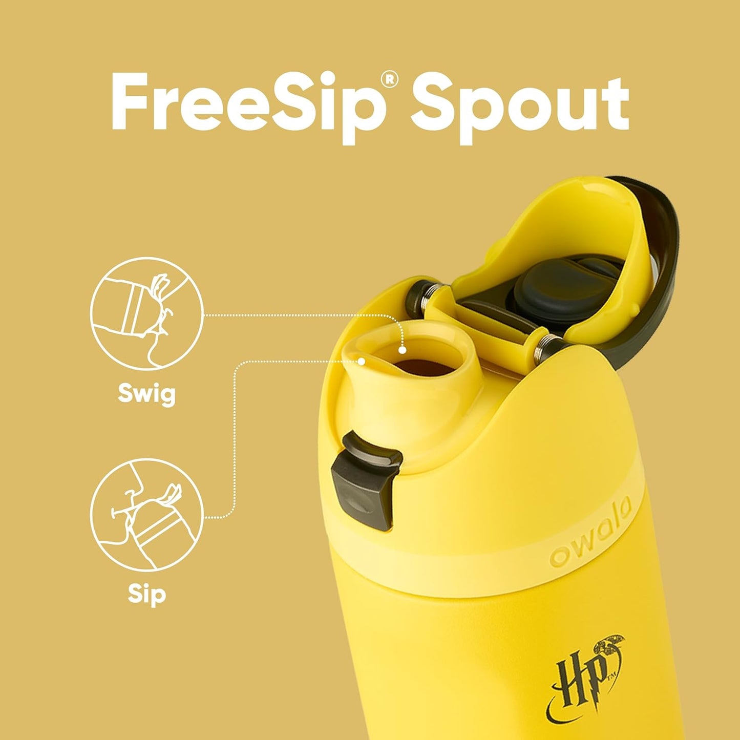 FreeSip® 24oz - Hufflepuff