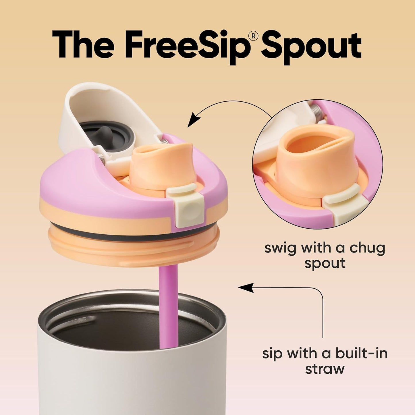 FreeSip® Tumbler 40oz - Daybreak | PREVENTA