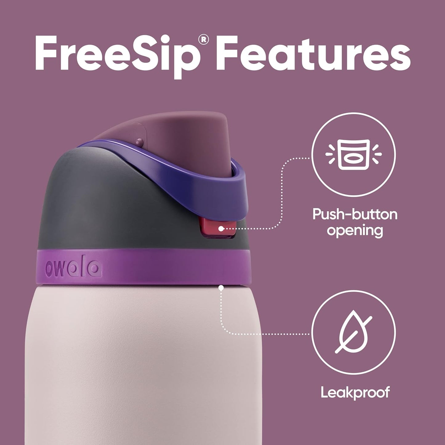 FreeSip® 24oz - Dreamy Field