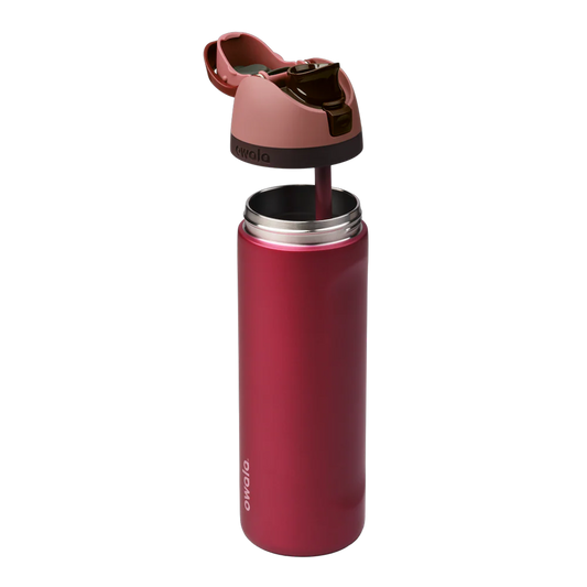 FreeSip® 24oz Holiday - Poinsettia | PREVENTA