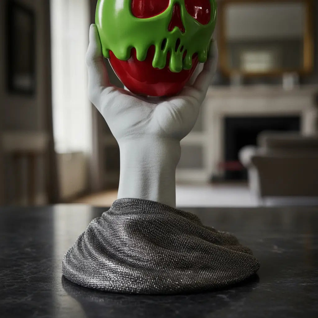 Evil Queen Poison Apple 3-Wick Candle Holder