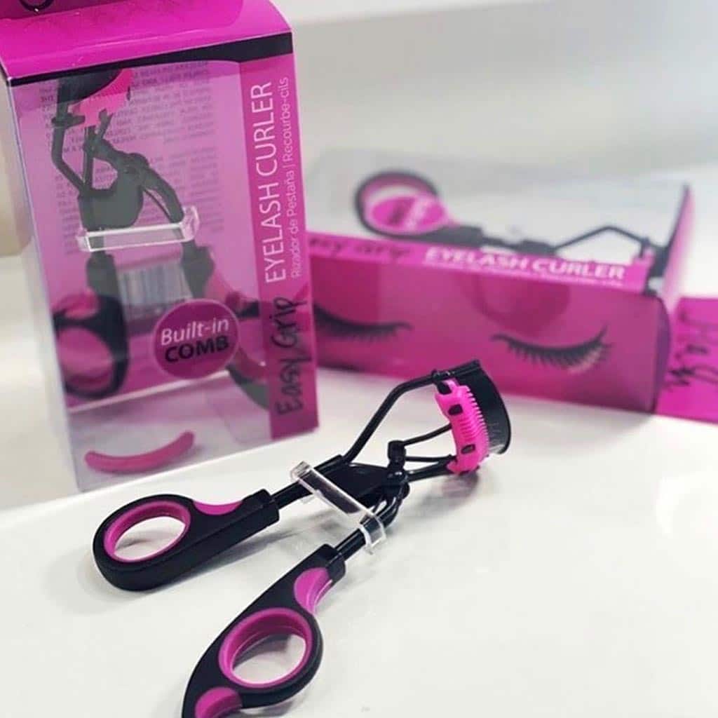 Easy Grip Eyelash Curler Pink