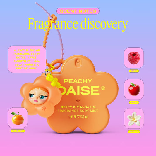 DAISE Peachy Mini Body Mist + Charm