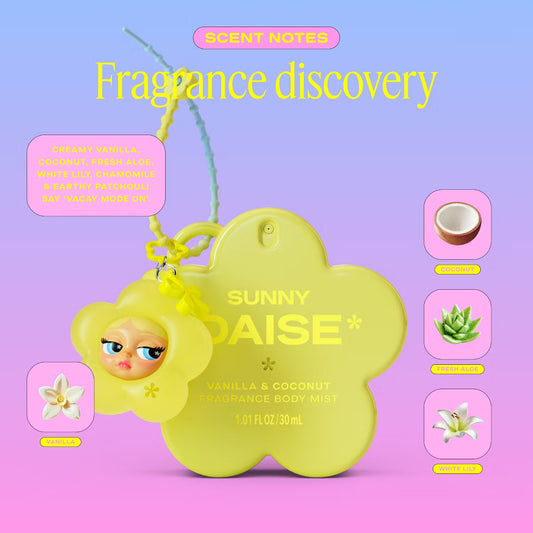 DAISE Sunny Mini Body Mist + Charm