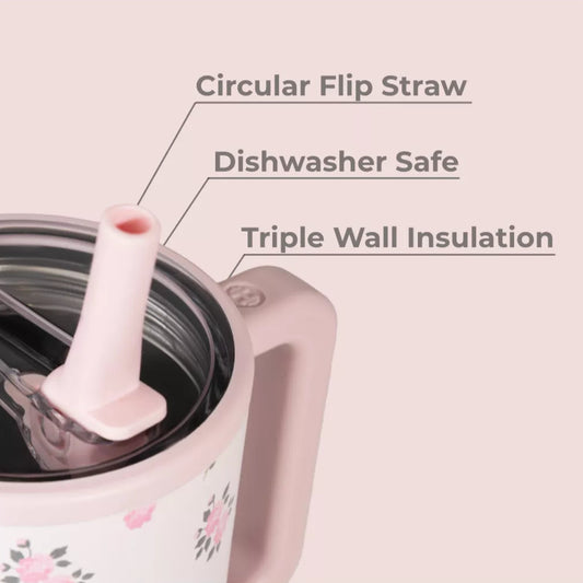 Wild Rose Traveler Tumbler - 40oz