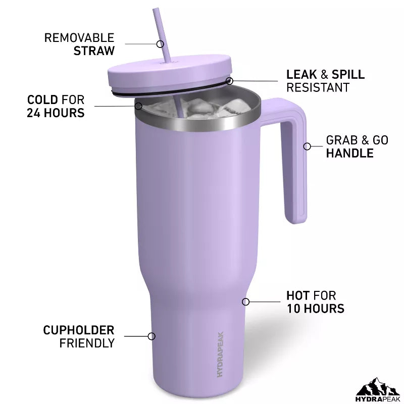 Voyager Stainless Steel Tumbler - Digital Lavender