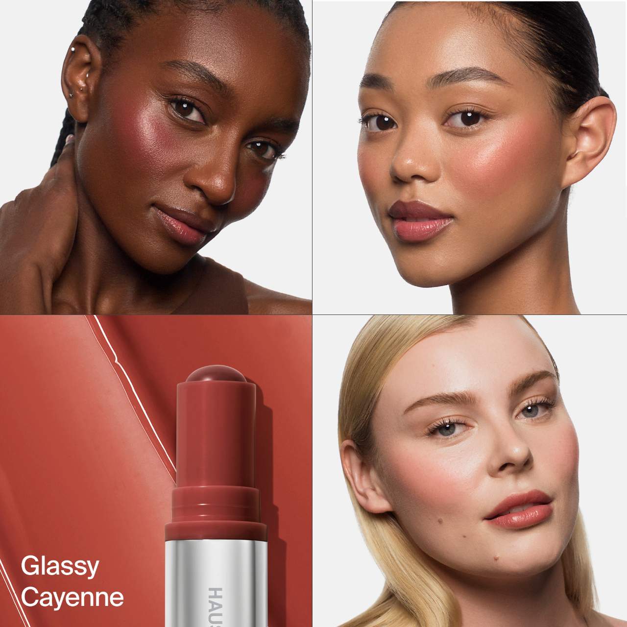 Color Fuse Longwear Hydrating Glassy Lip + Cheek Blush Balm Stick | PREVENTA