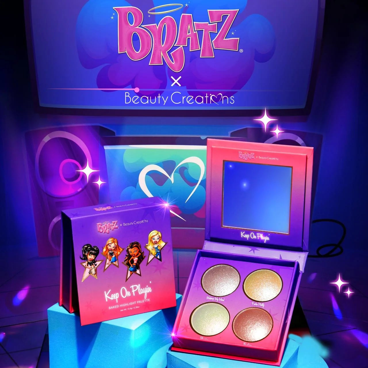 Keep On Playin' Baked Highlight Palette