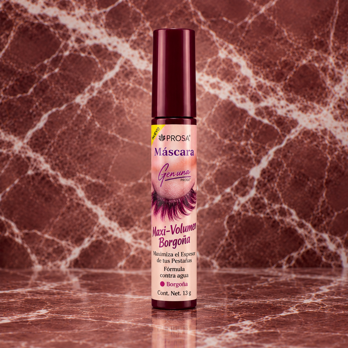Máscara Maxi-Volumen Borgoña