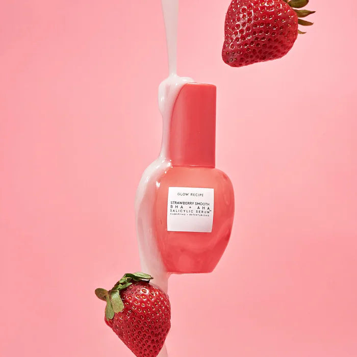 Strawberry Smooth BHA + AHA Salicylic Acid Serum | PREVENTA