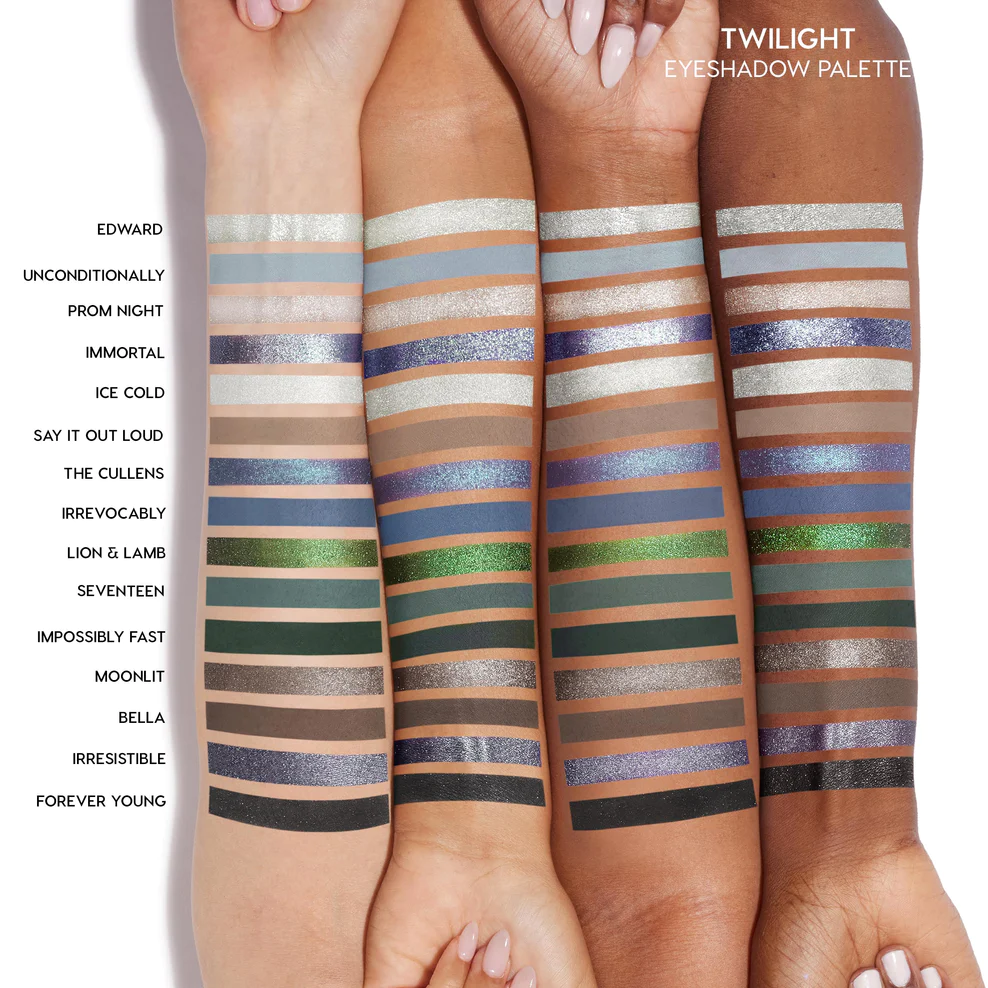 Twilight x Colourpop Full Collection