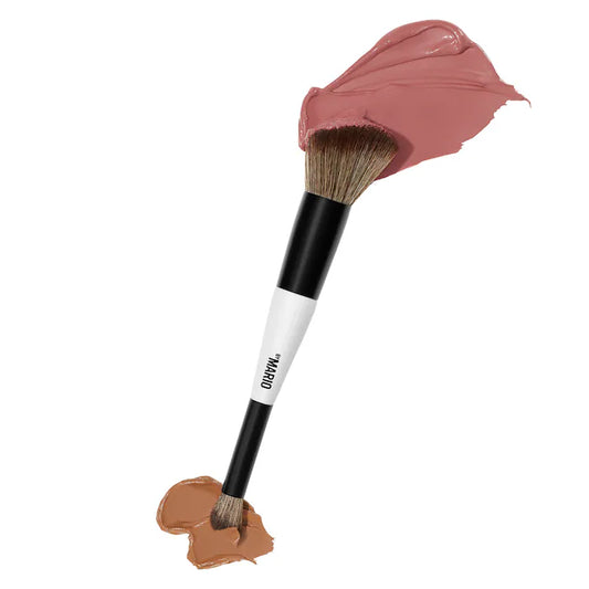 F1 Dual-Ended Contour & Blush Brush | PREVENTA