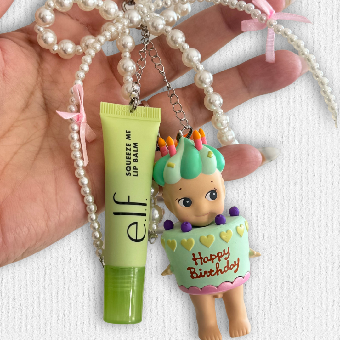 Sonny Angel Birthday Gift + Lip Balm & Keychain