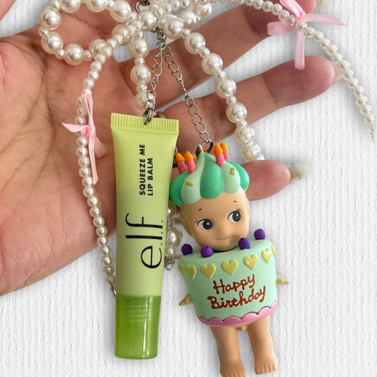 Sonny Angel Birthday Gift + Lip Balm & Keychain