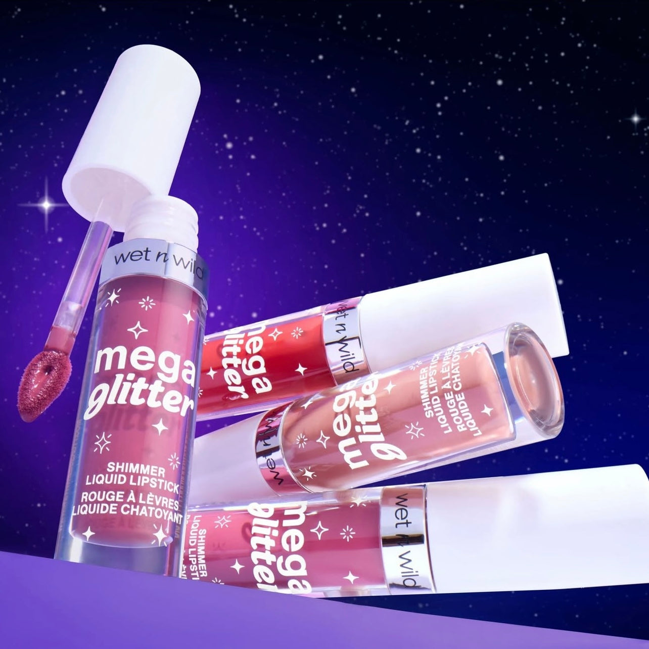 Mega Glitter Shimmer Liquid Lipstick