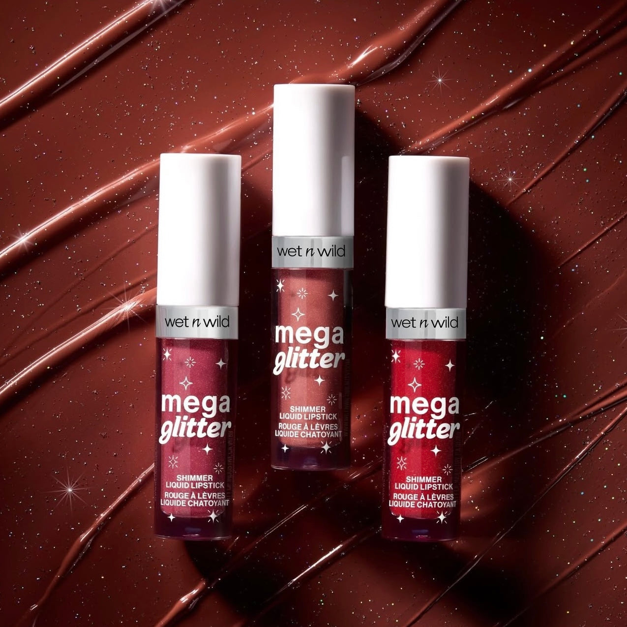 Mega Glitter Shimmer Liquid Lipstick