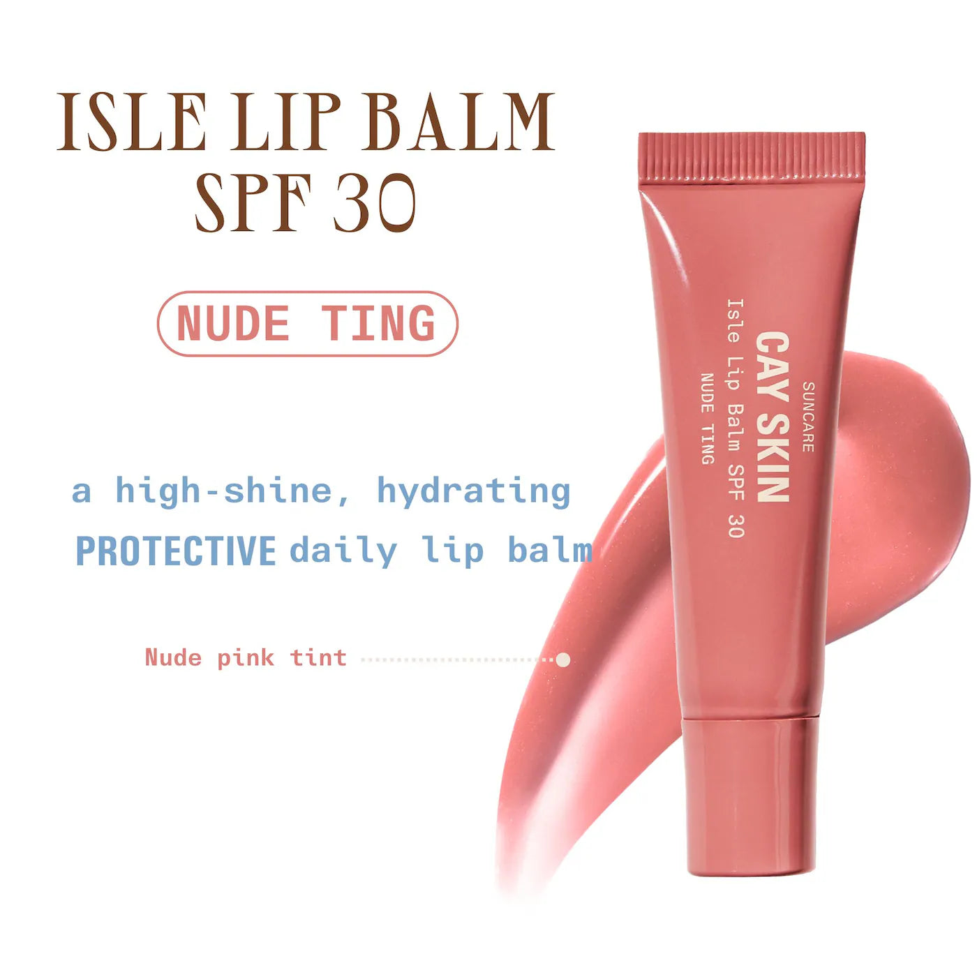 Isle Lip Balm SPF30 With Sea Moss & Aloe Stem Cells | PREVENTA