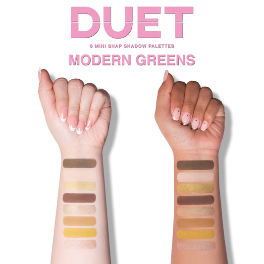 DUET Mini Snap Palette - Modern Greens
