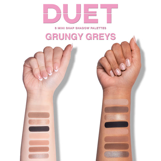 DUET Mini Snap Palette - Grungy Greys