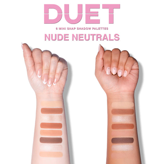DUET Mini Snap Palette - Nude Neutrals