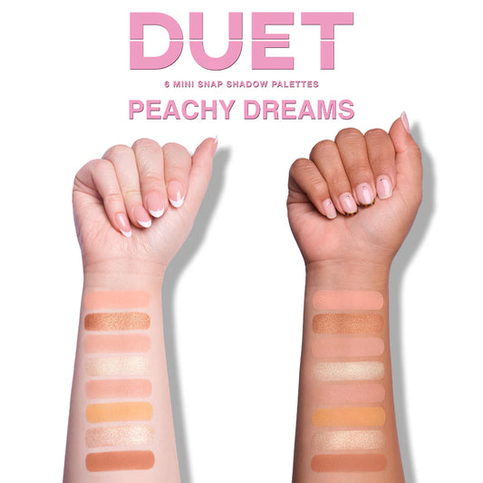 DUET Mini Snap Palette - Peachy Dreams