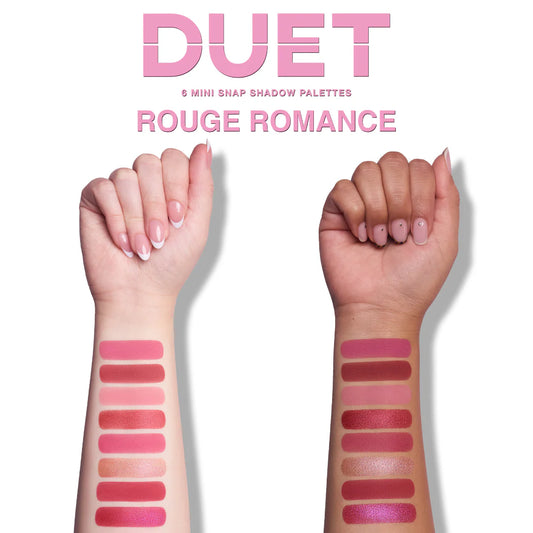 DUET Mini Snap Palette - Rouge Romance