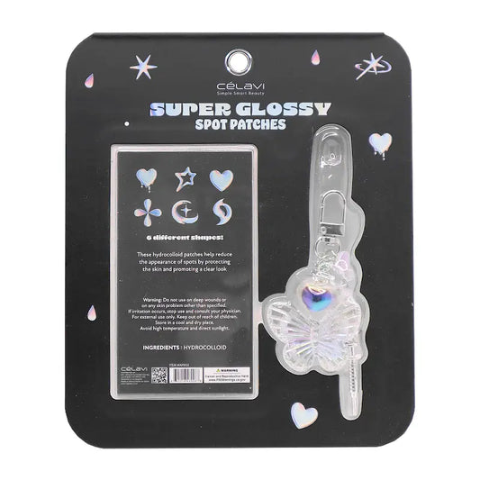 Super Glossy Spot Patches & Keychain