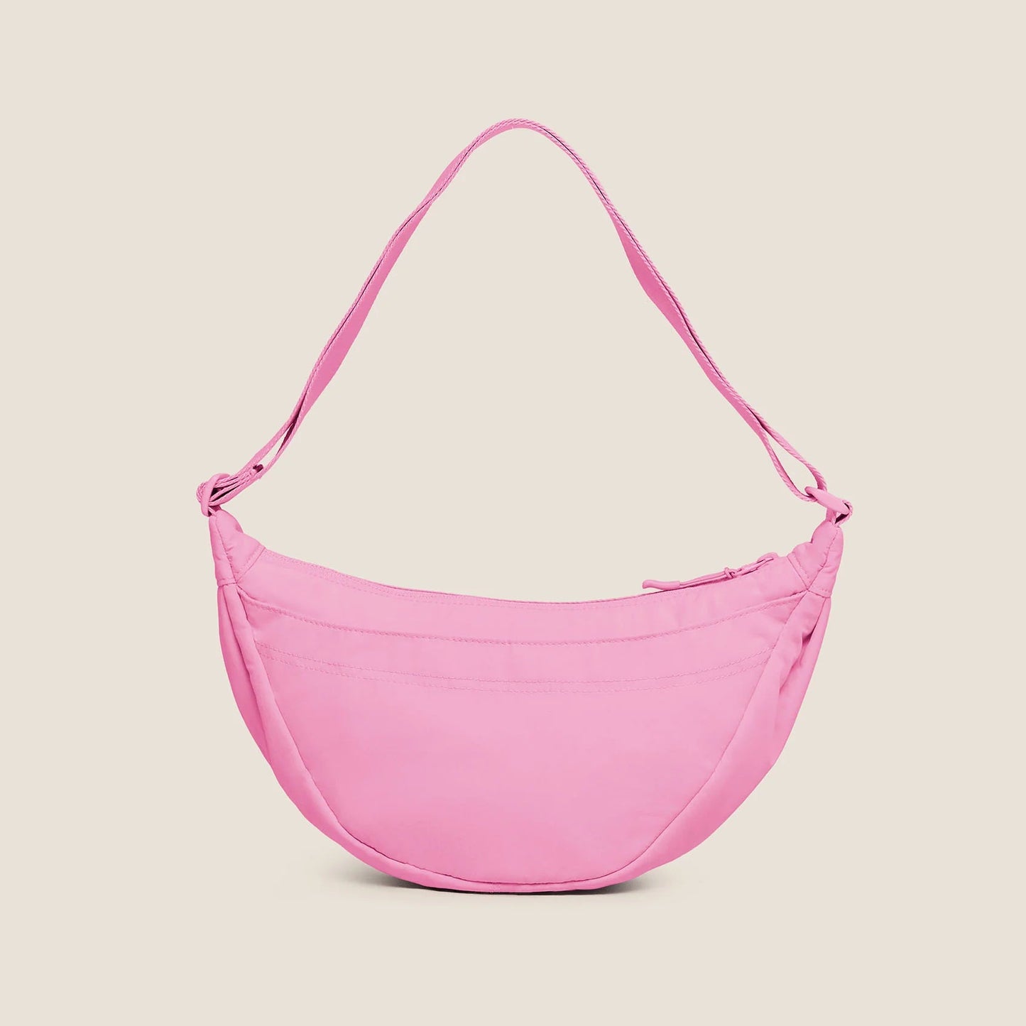 Pleat Crossbody - Focus Pink