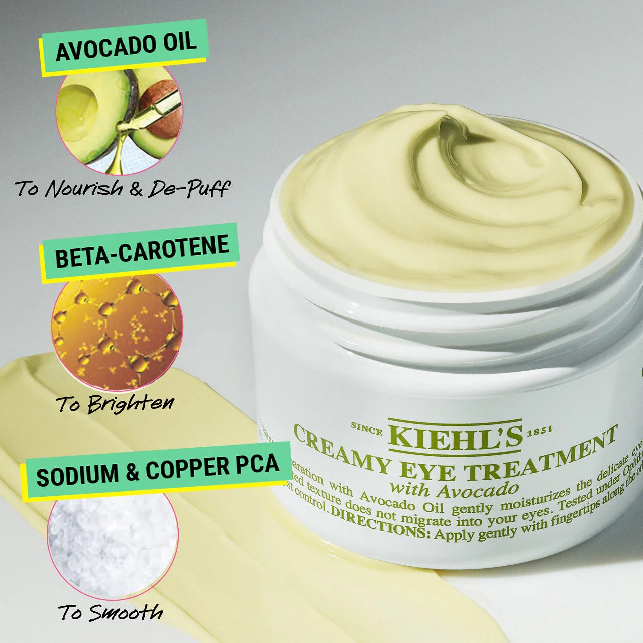 Hydrating Eye Treatment Cream With Avocado | PREVENTA