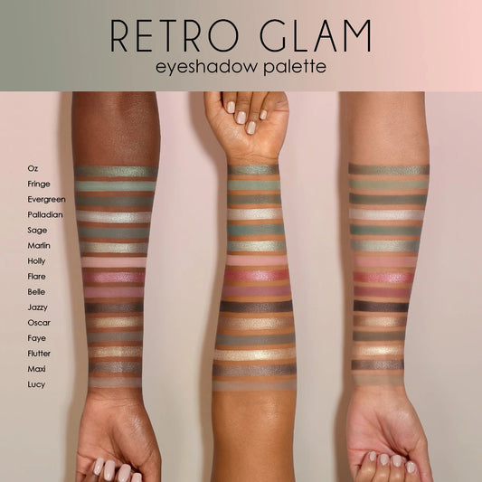 Retro Glam Eyeshadow Palette | PREVENTA