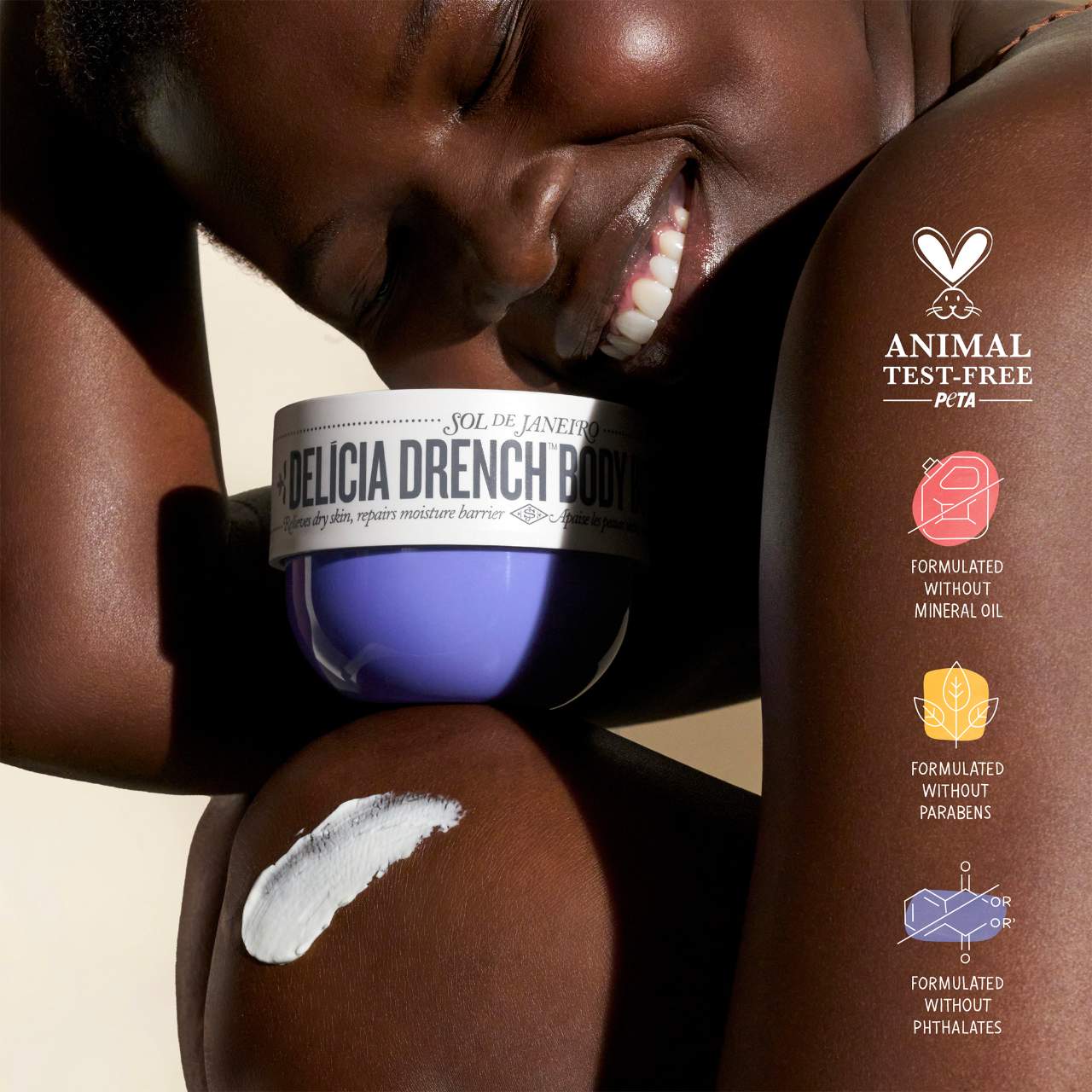Delícia Drench™ Body Butter for Intense Moisture & Skin Barrier Repair